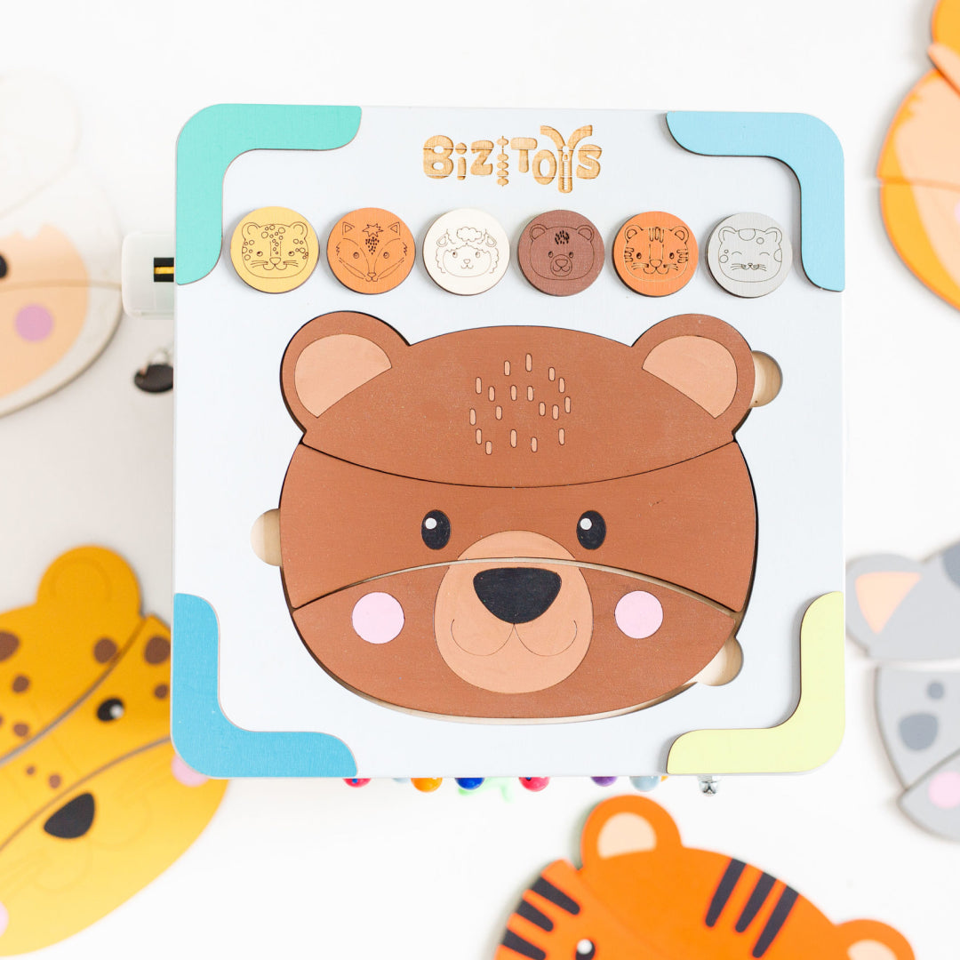 Activity Cube Zoo Animals