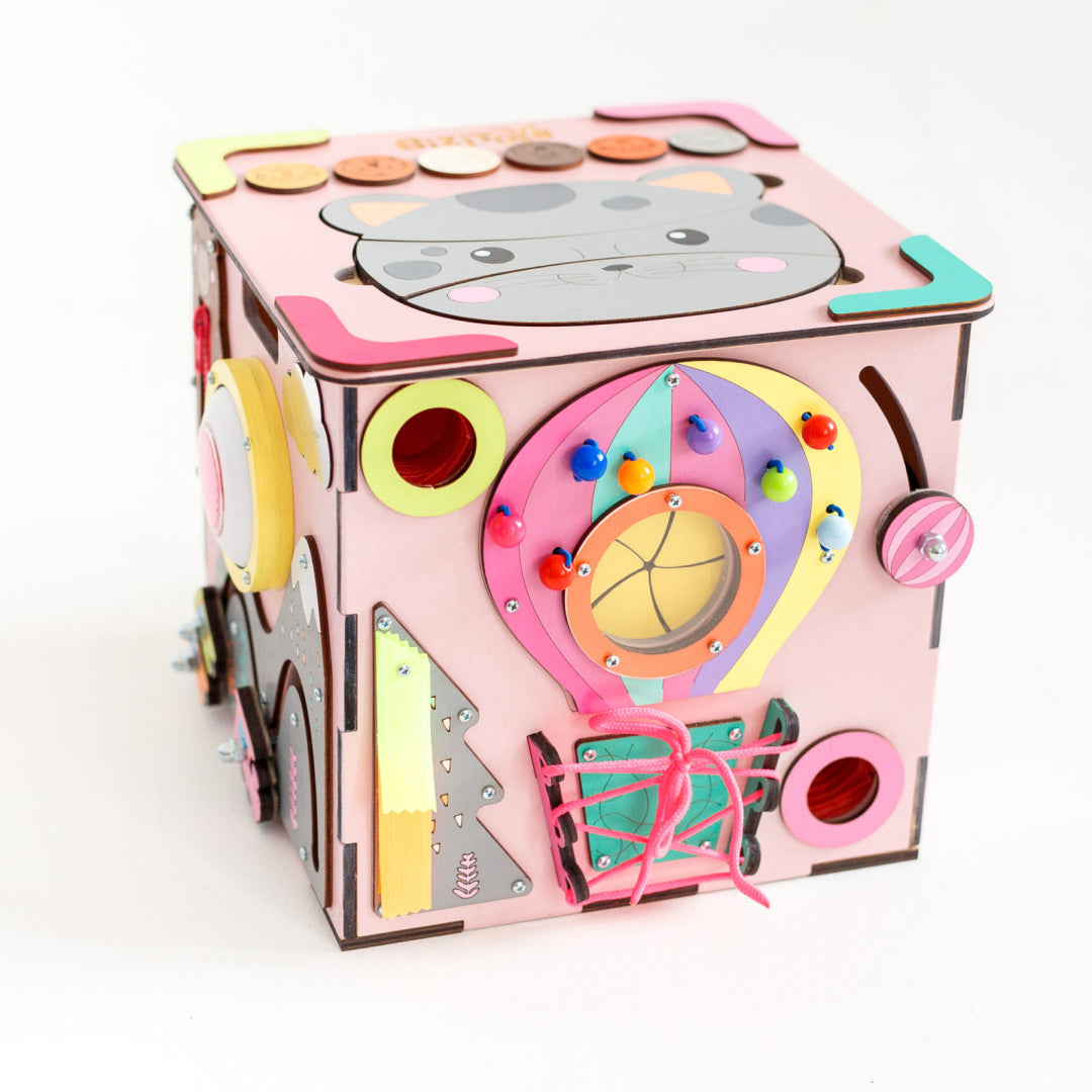 Activity Cube Zoo Animals