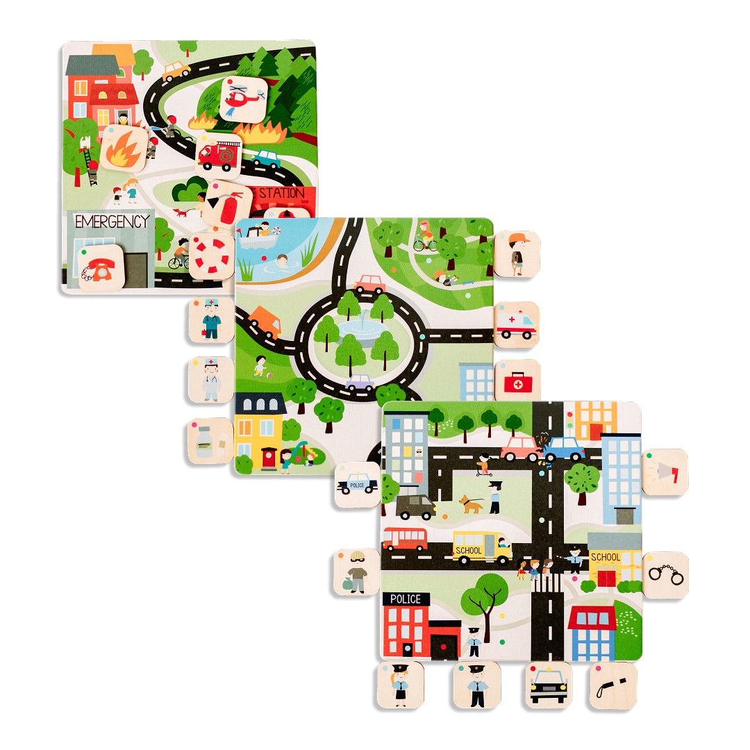 Travel Busy Board – Fire, Ambulance & Police