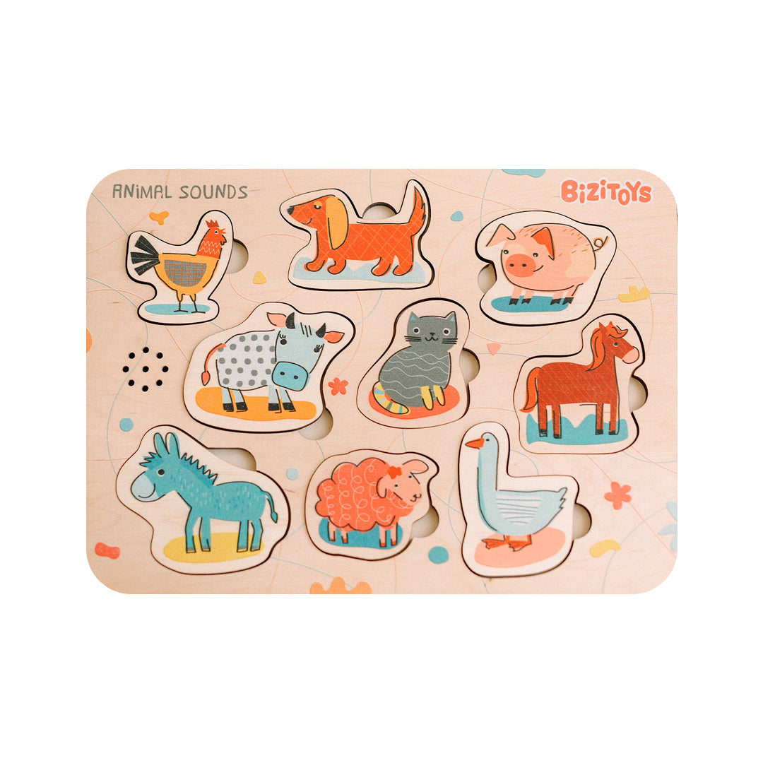 Sound Puzzle Farm Animals