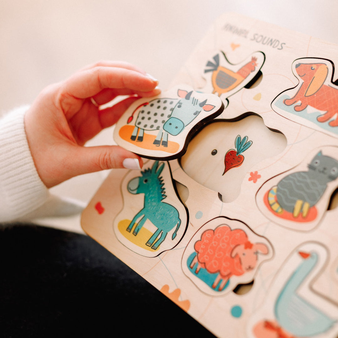Sound Puzzle Farm Animals