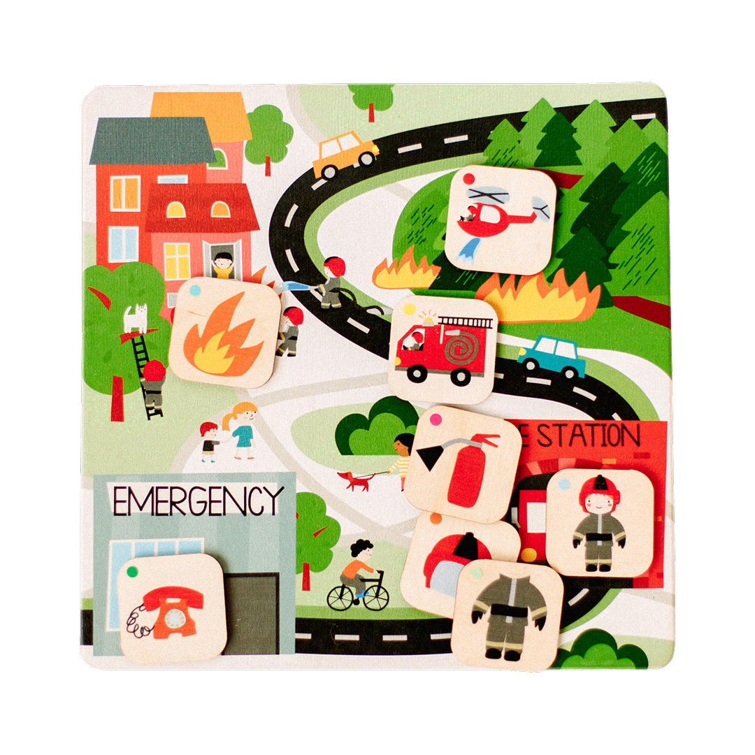 Travel Busy Board – Fire, Ambulance & Police
