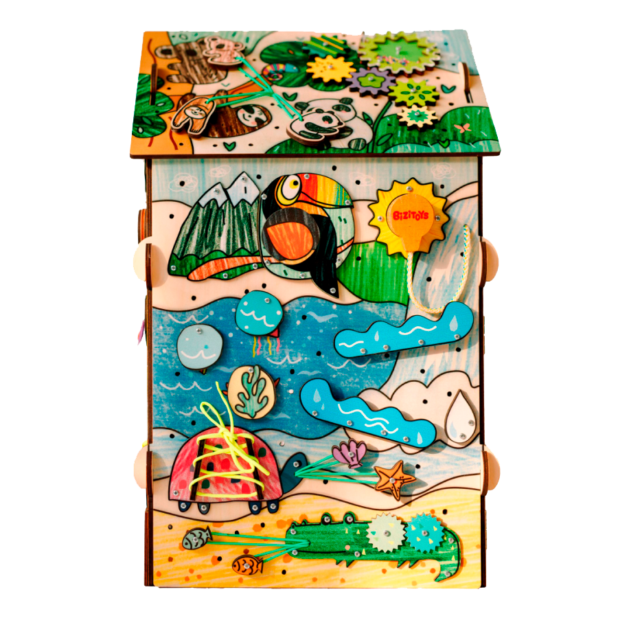 Big Activity Cube Zoo