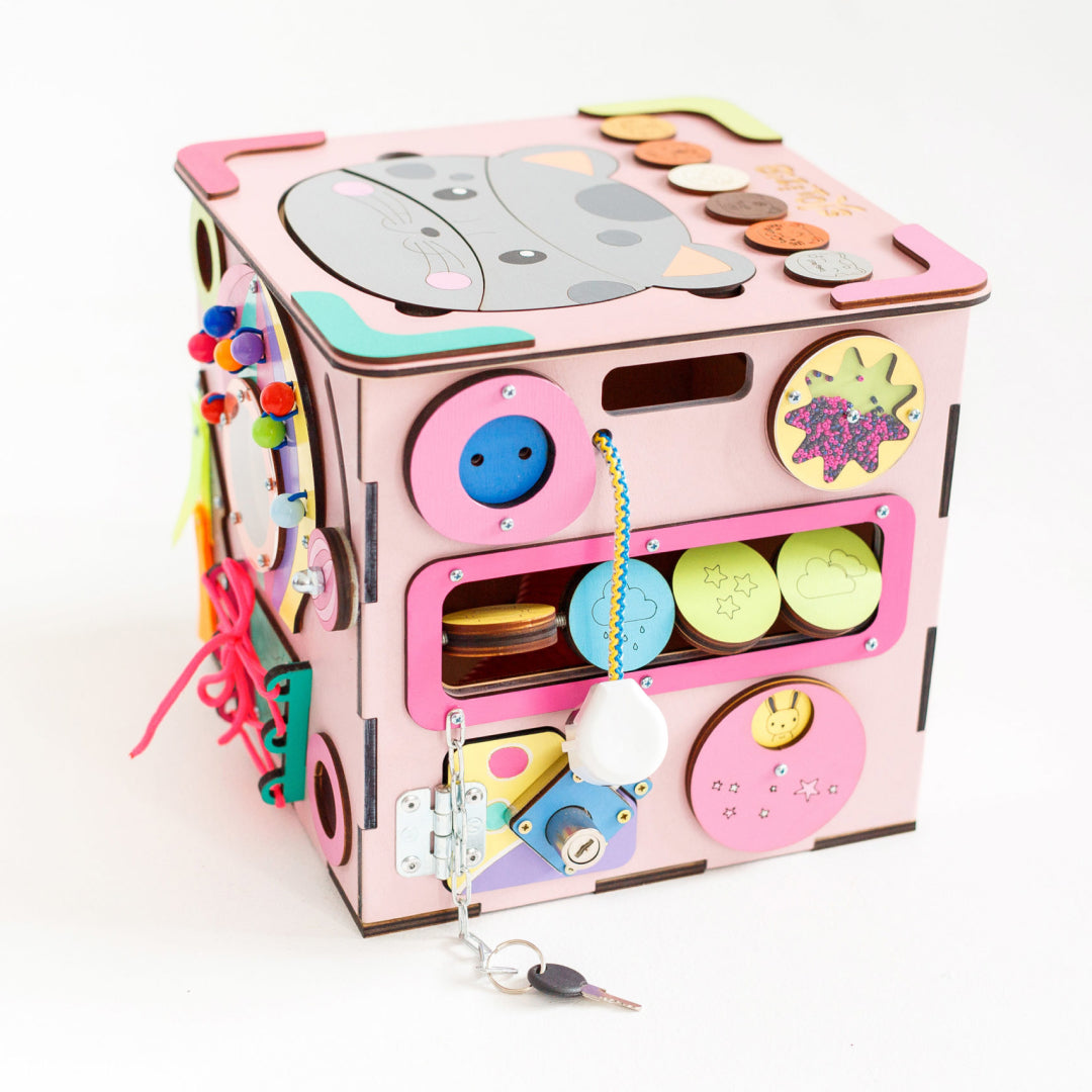Activity Cube Zoo Animals