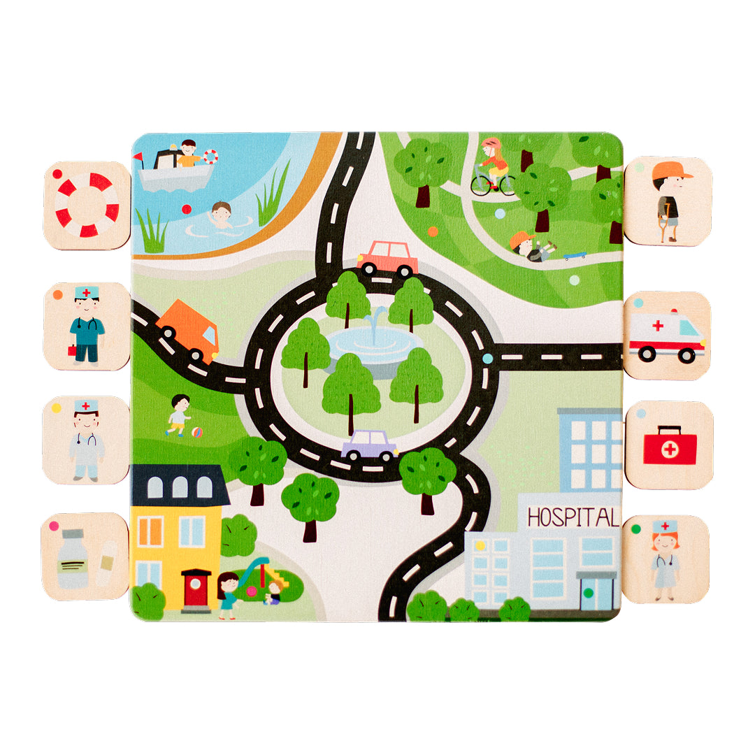 Travel Busy Board – Fire, Ambulance & Police