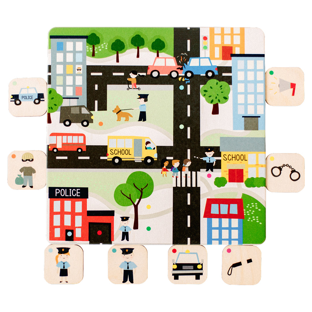Travel Busy Board – Fire, Ambulance & Police