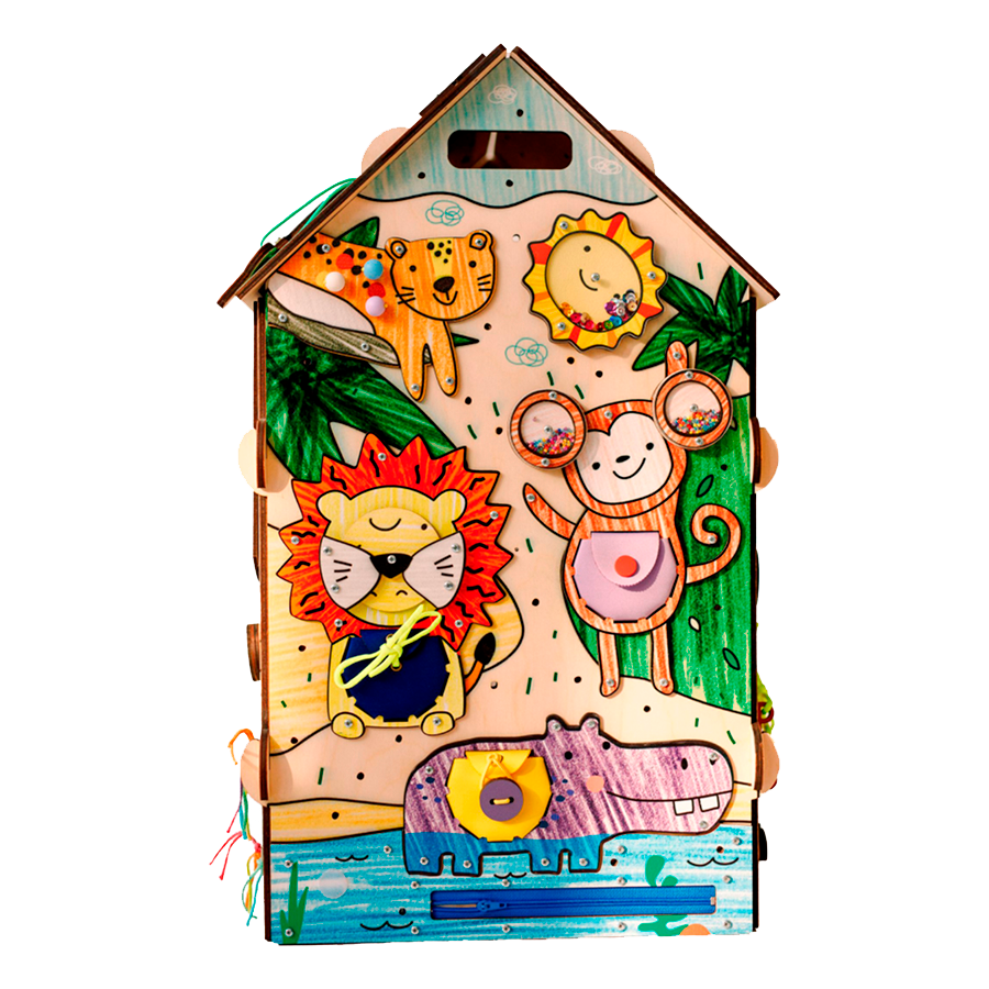 Big Activity Cube Zoo