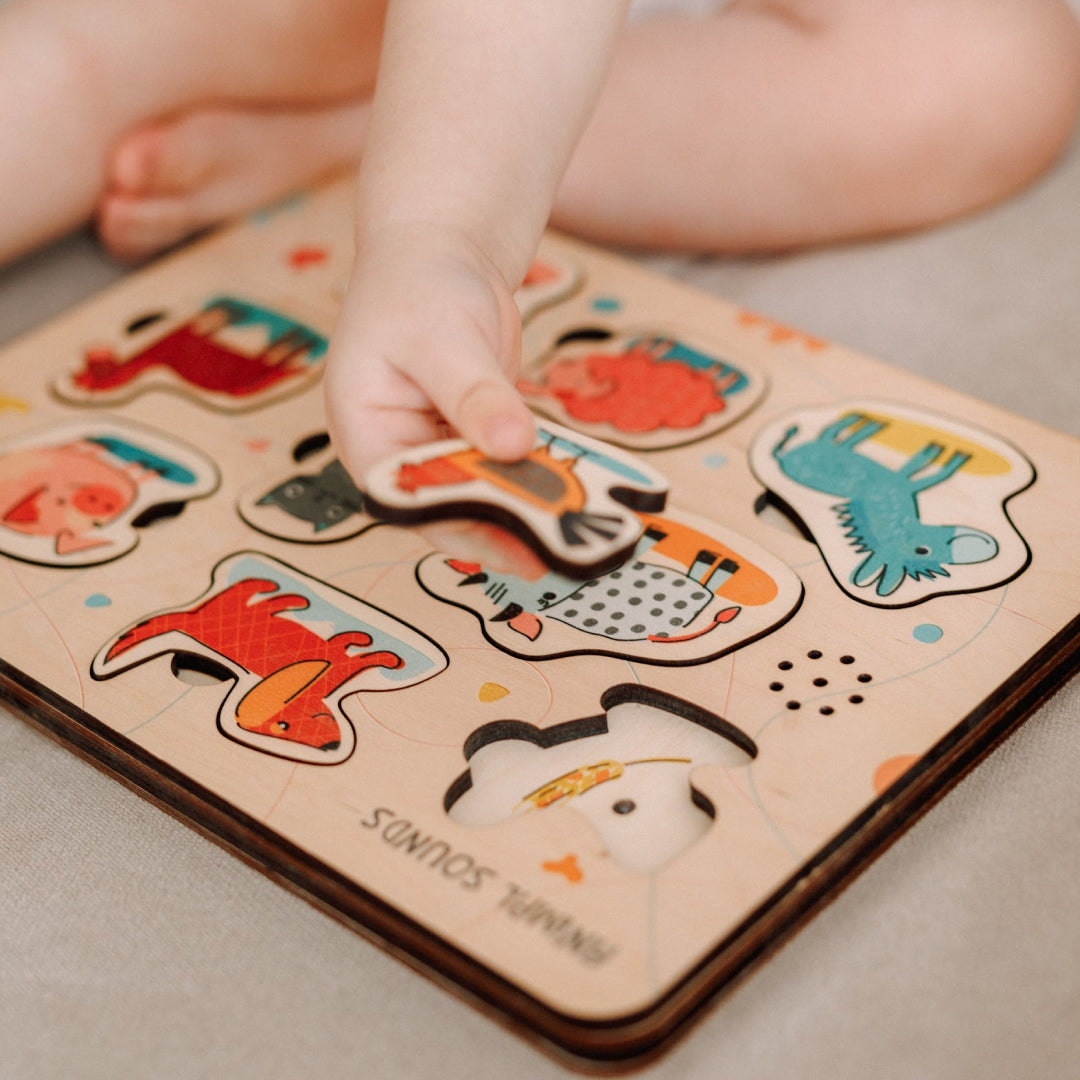 Sound Puzzle Farm Animals