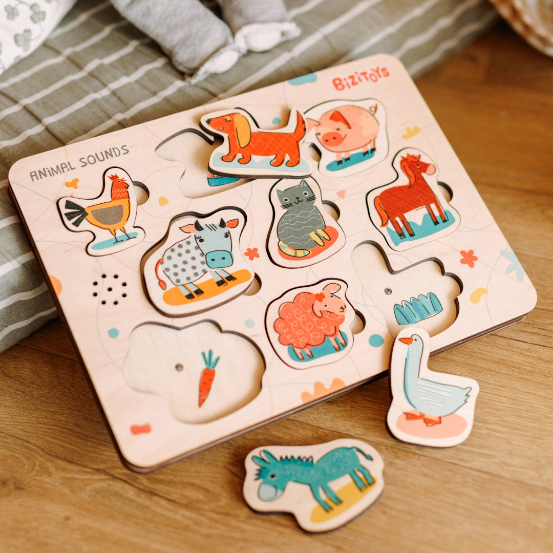 Sound Puzzle Farm Animals