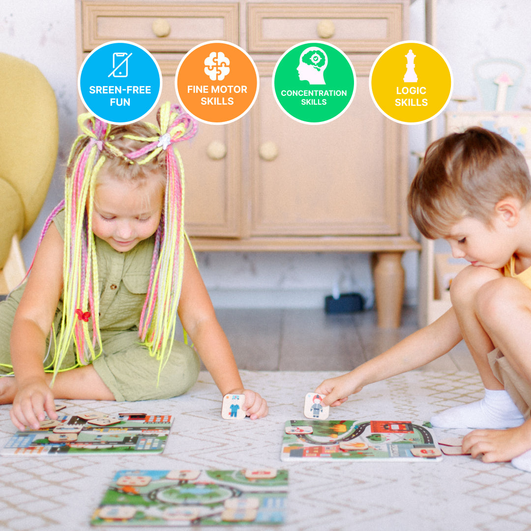 Role play busy board for toddlers