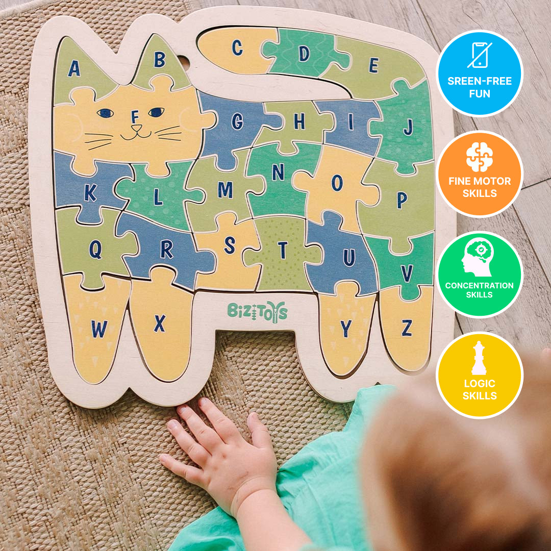 abc puzzle laid out on rug
