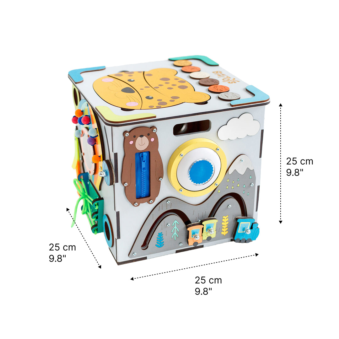 mini activity cube zoo