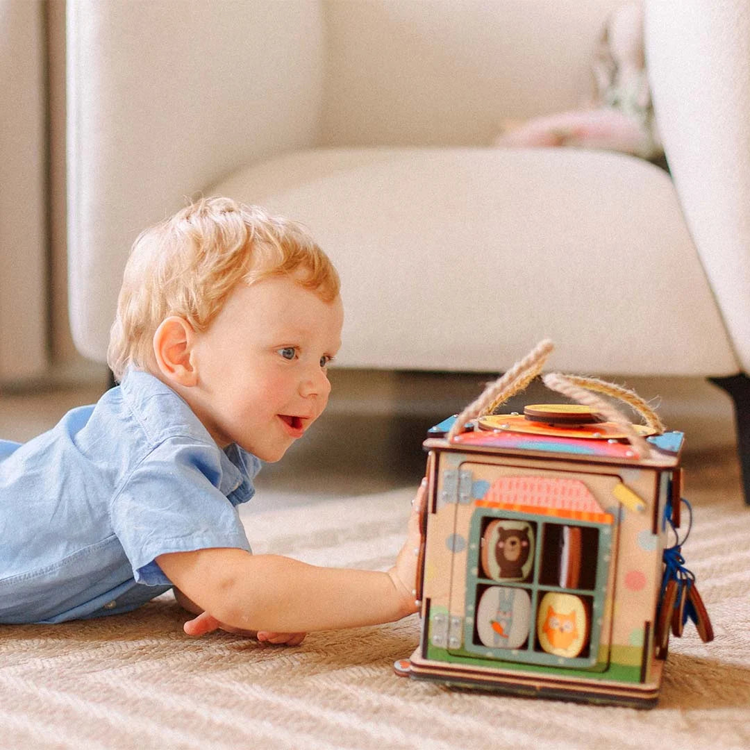 baby-friendly puzzle cube