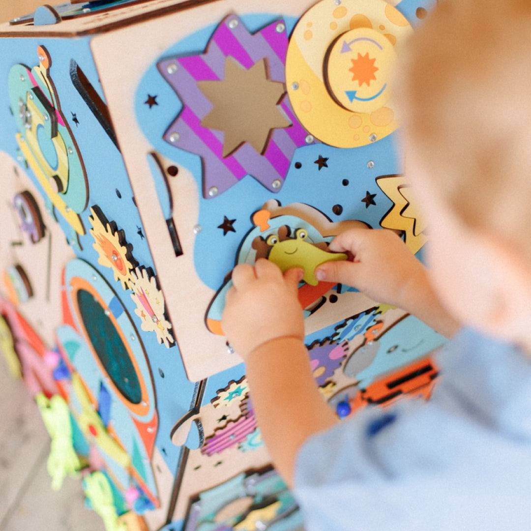 big montessori toy for little explorers