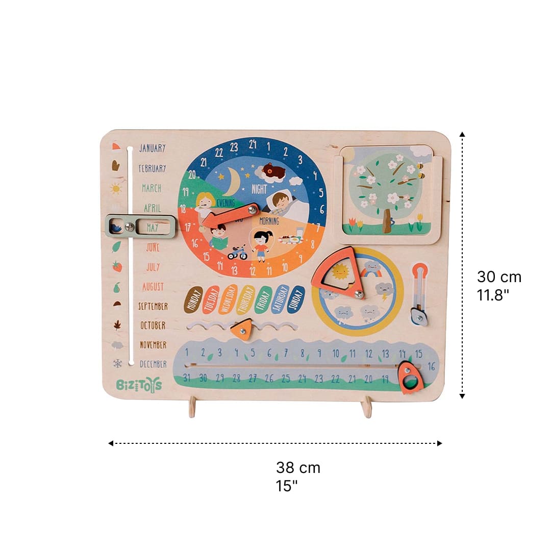 calendar montessori size