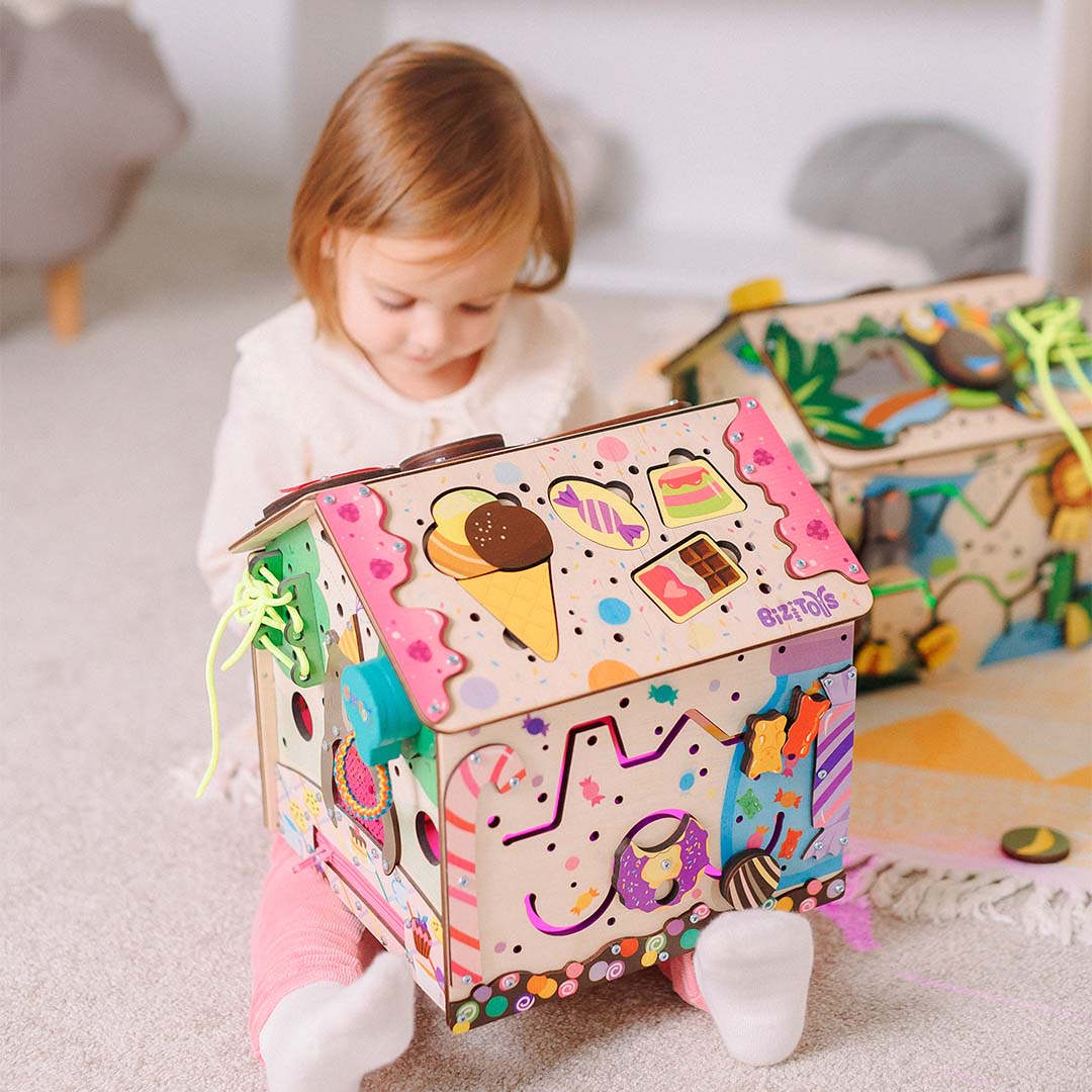 Candy Busy Board 6-in-1