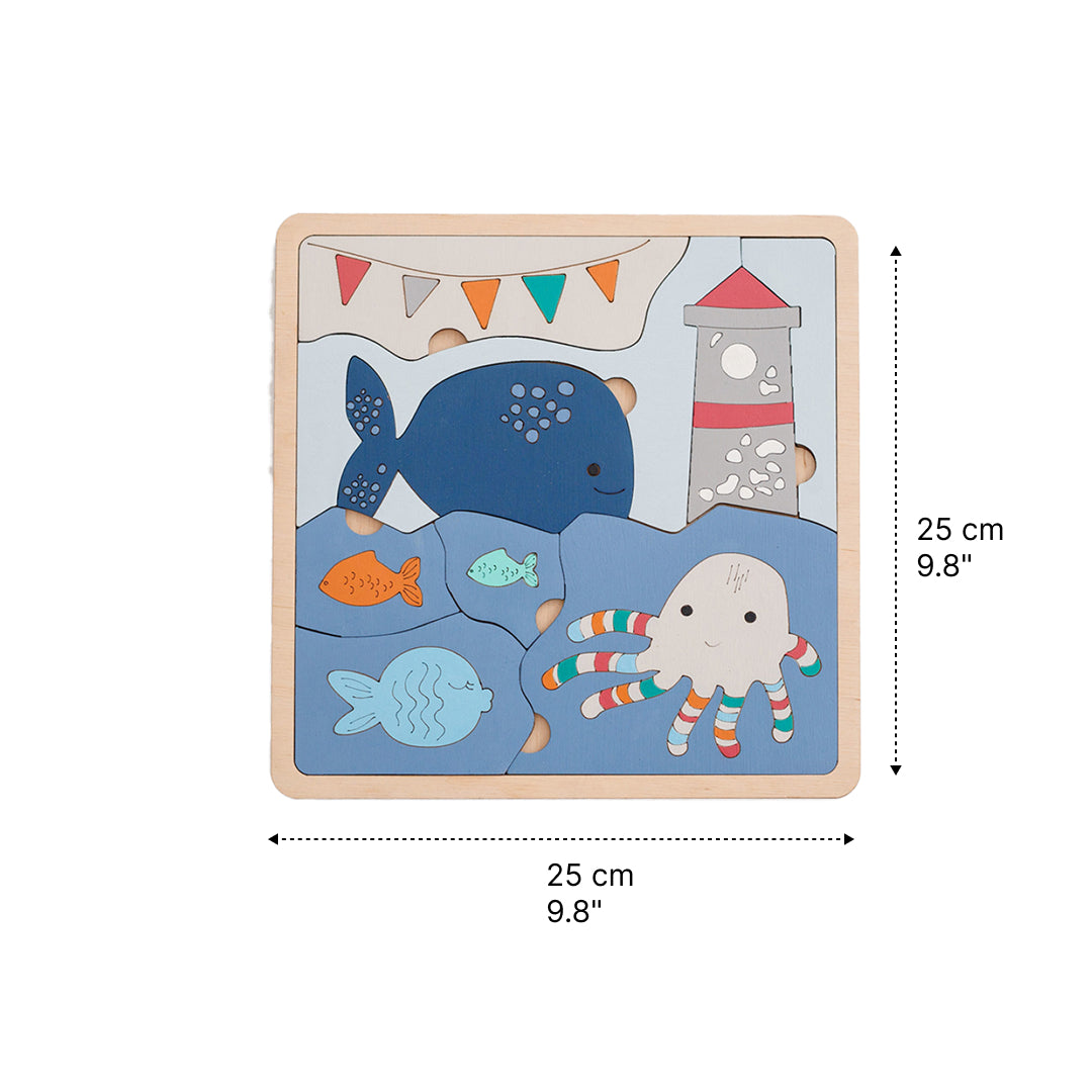 early learning ocean animal puzzle