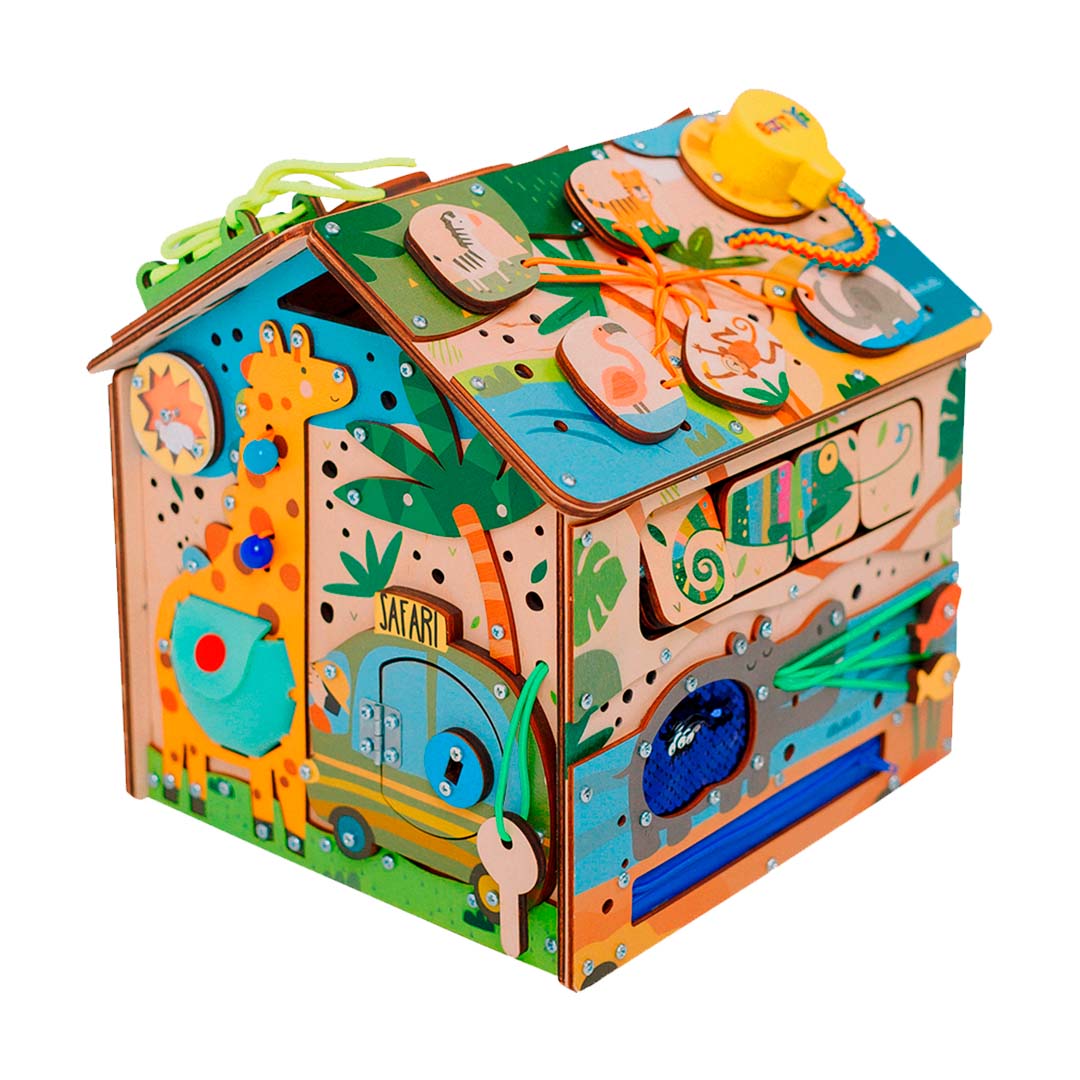eco wooden play cube toy