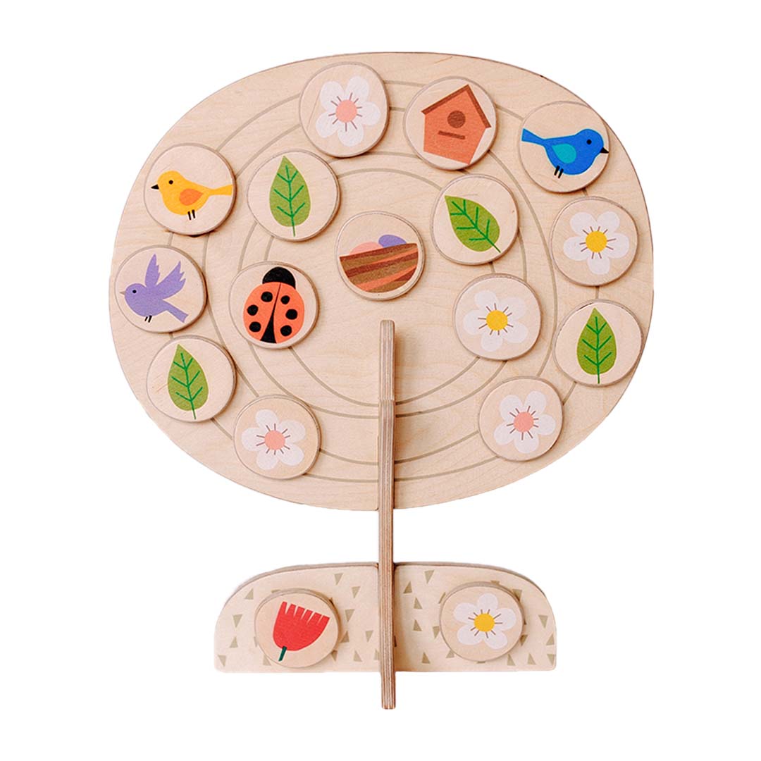 fine motor puzzle for seasons learning