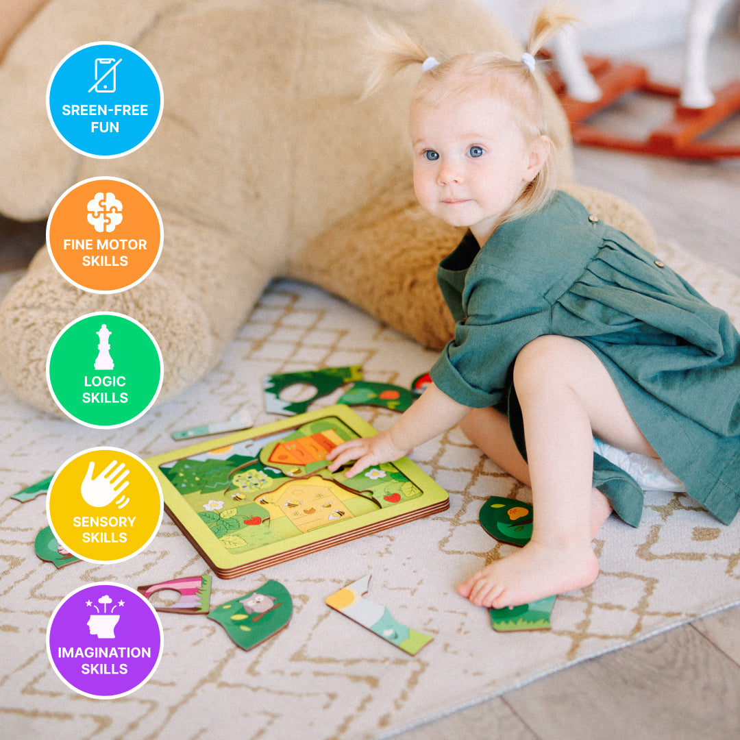 heirloom quality toddler puzzle