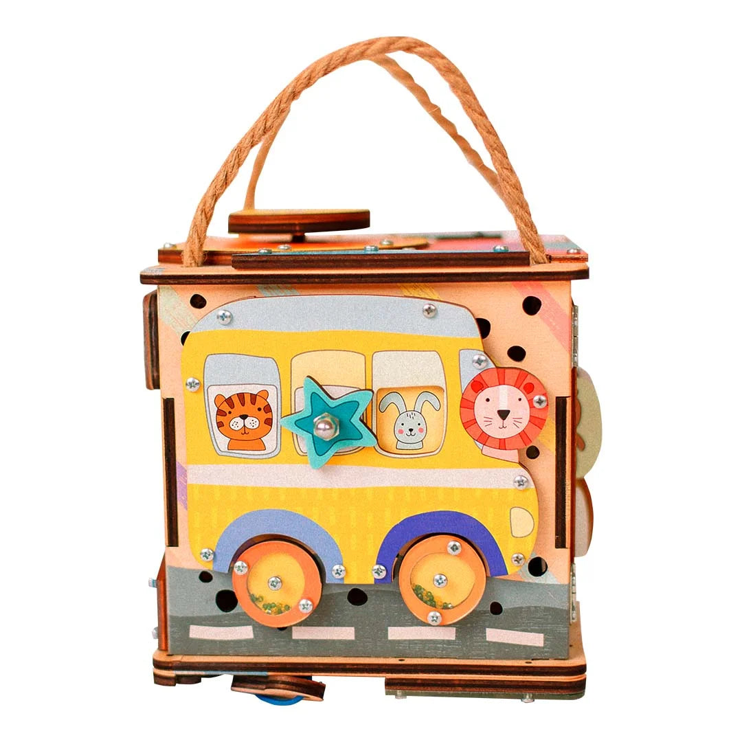interactive baby learning cube