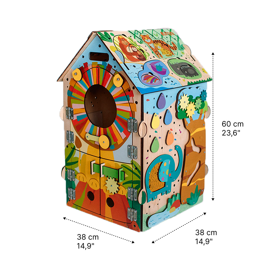 jungle activity boards size