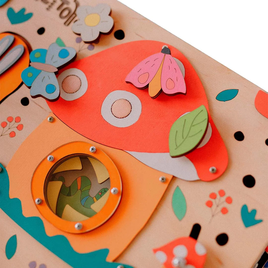 peekaboo mushroom toy