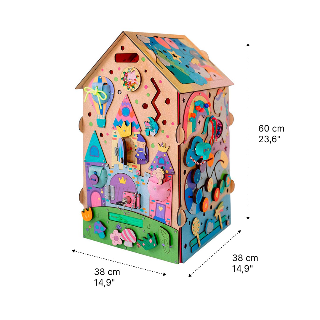princess activity cube size