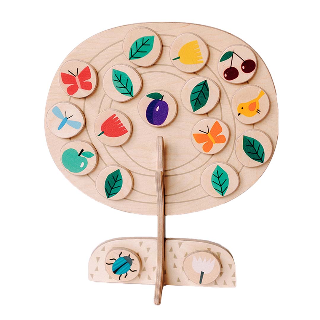 seasonal learning toy with 68 tokens