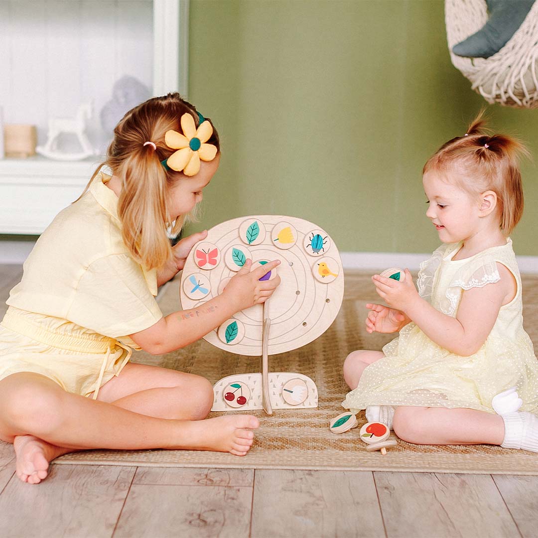spring summer fall winter matching toy
