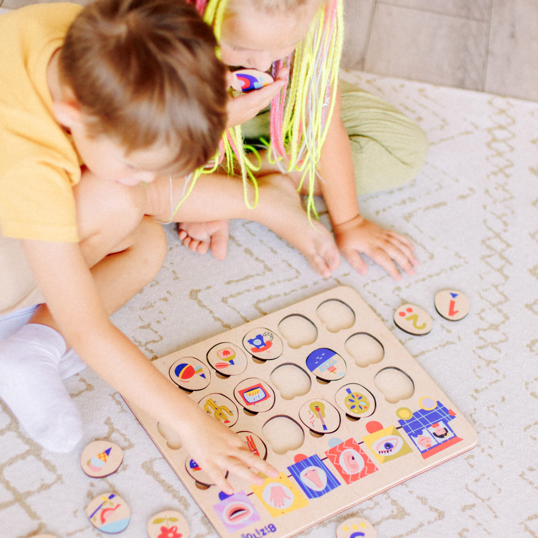 real world object sorting toy