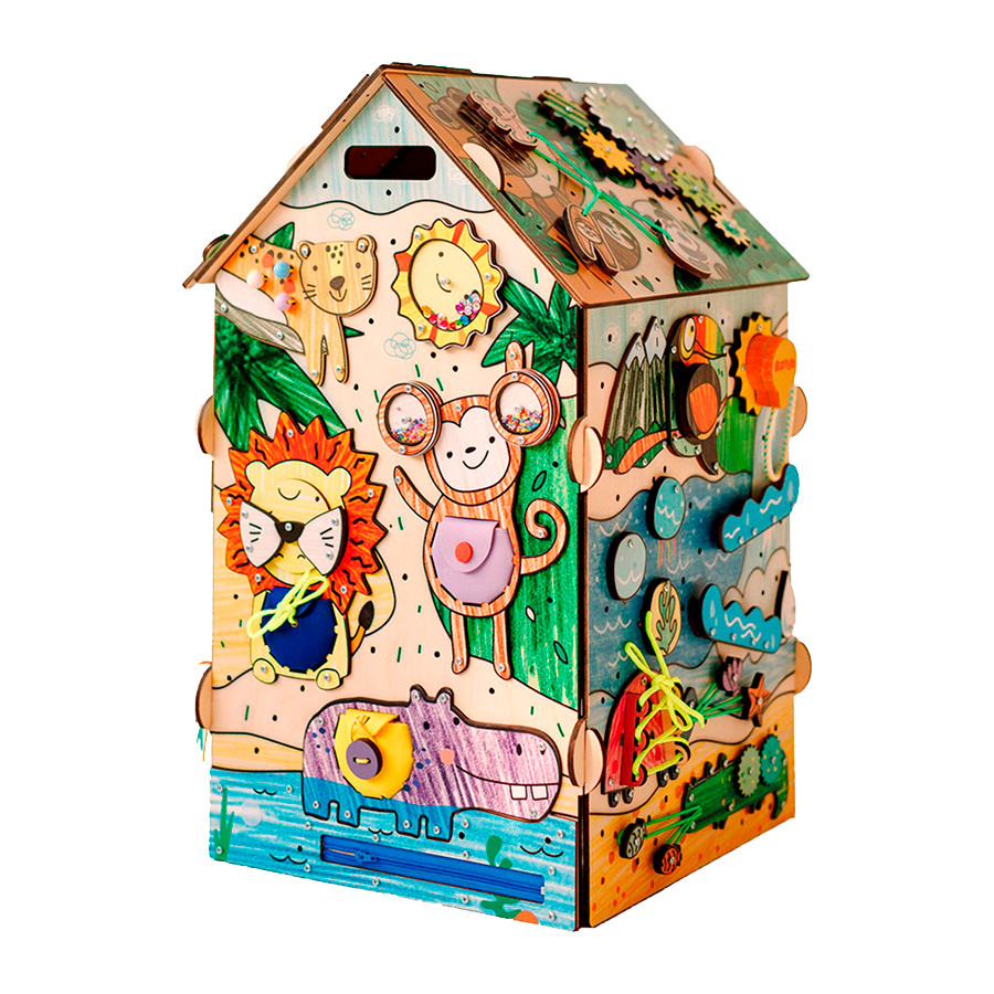 Big Activity Cube Zoo