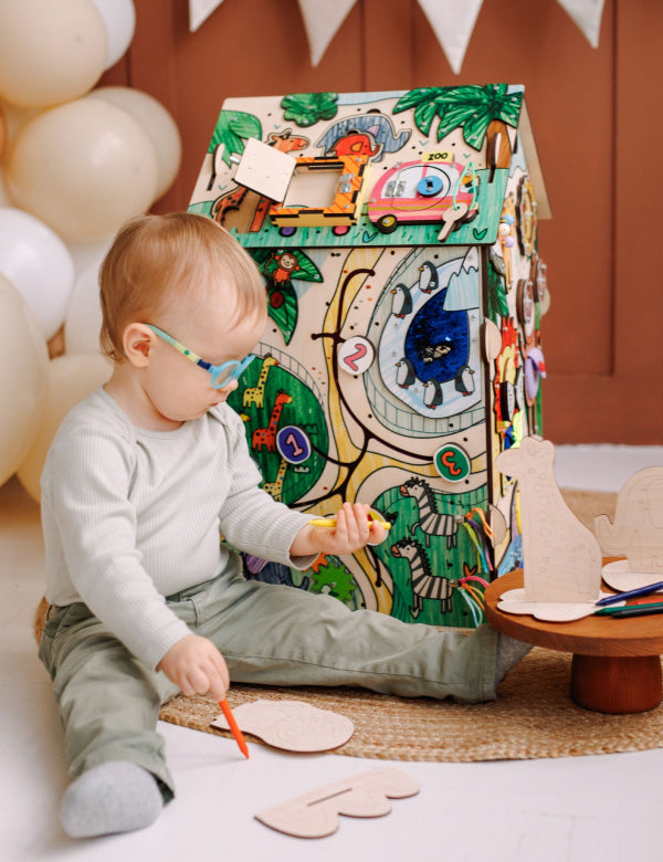 Big Activity Cube Zoo