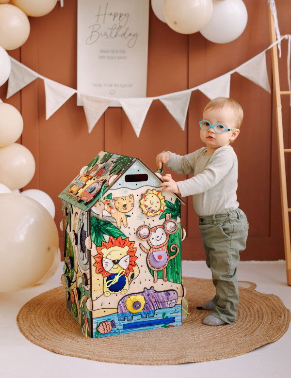 Big Activity Cube Zoo